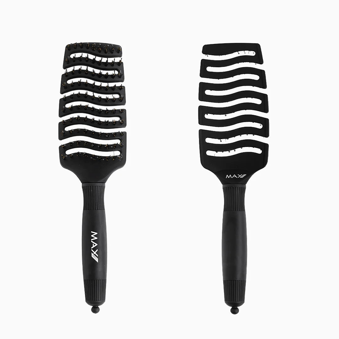Max Pro Detangler četka - Midnight Black