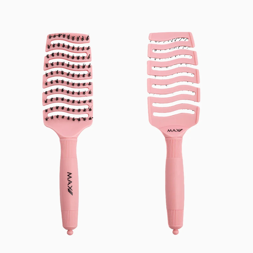 Max Pro Detangler četka - Pastel Rose